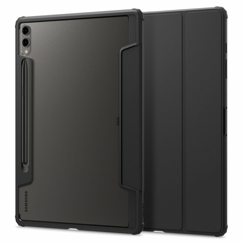Husa Samsung Galaxy Tab S9 Plus Spigen Ultra Hybrid Pro, negru