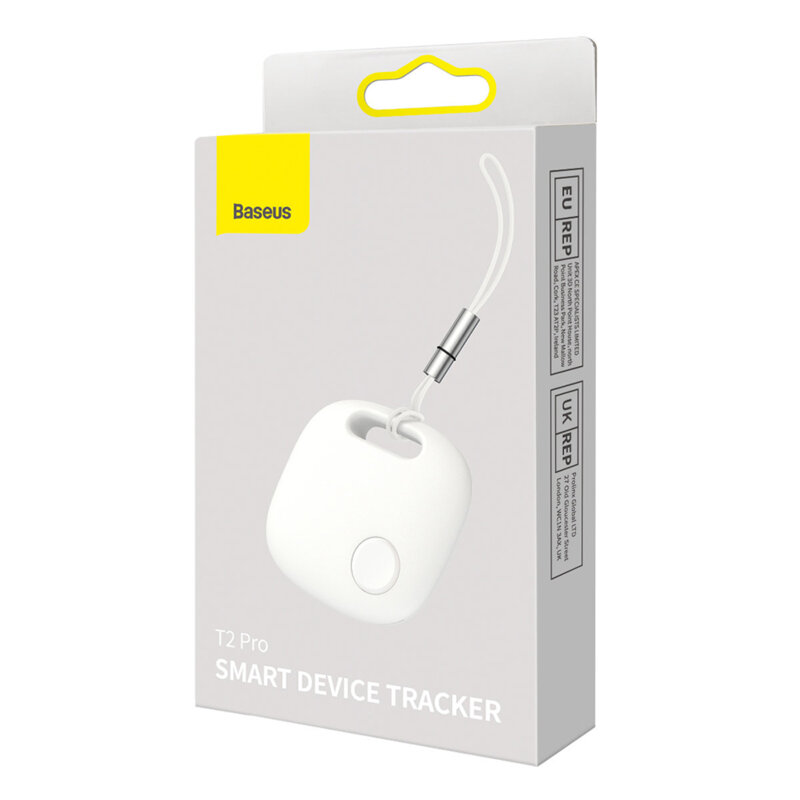 Dispozitiv anti pierdere, smart tracker Baseus T2 Pro, alb