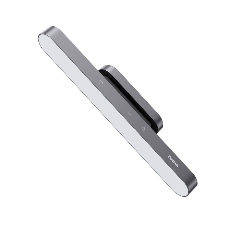 Lampa birou LED pentru citit cu suport magnetic Baseus DGXC-02, gri