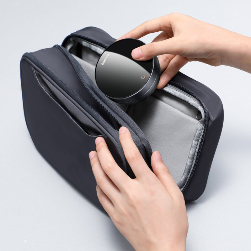 Cronometru, temporizator universal cu magnet Baseus FMDS000013, gri