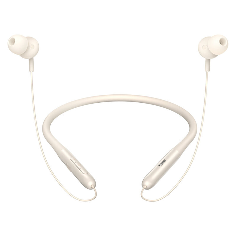 Casti sport in-ear Bluetooth Baseus Bowie P1x, alb, NGPB010002