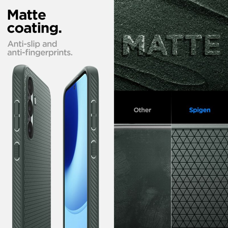 Husa Samsung Galaxy S23 FE Spigen Liquid Air, verde