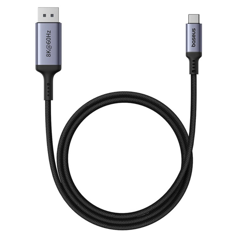 Cablu adaptor Type-C la DP Baseus, 8K, 1.5m, negru, B0063370D111-00