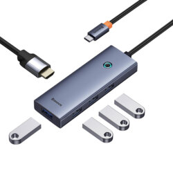 Docking station Type-C to HDMI, 4 x USB, Baseus, B00052809813-00