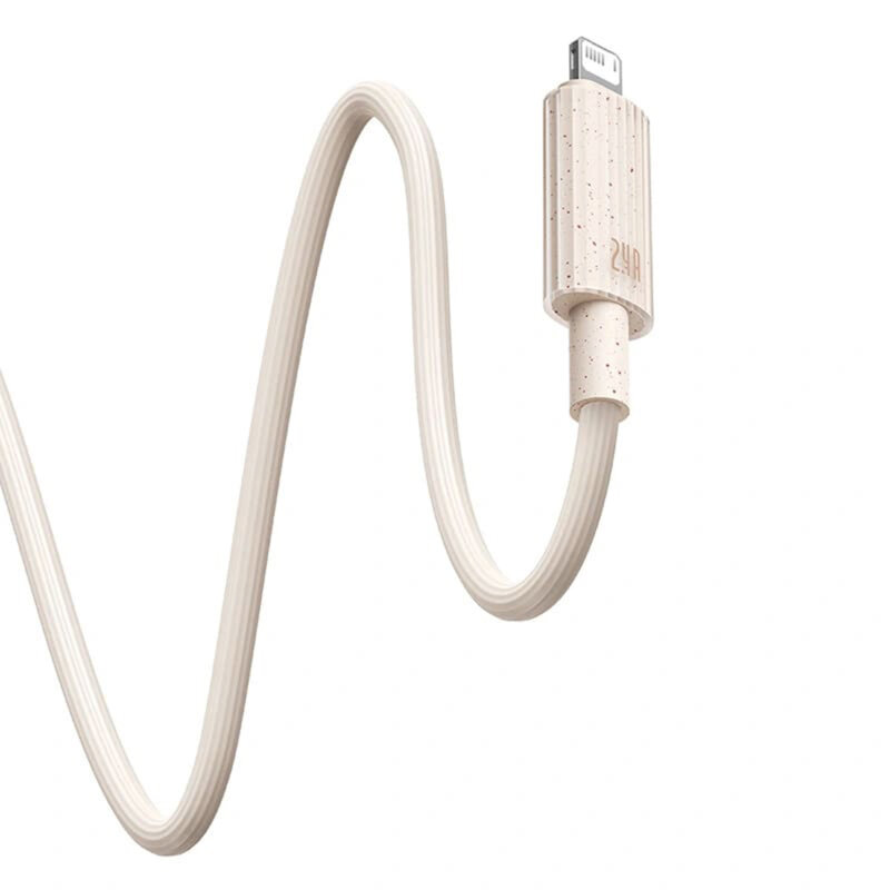 Cablu date iPhone Baseus, 2.4A, 1m, roz, P10360200421-00