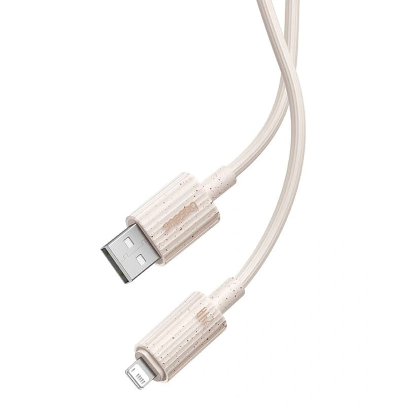 Cablu date iPhone Baseus, 2.4A, 1m, roz, P10360200421-00