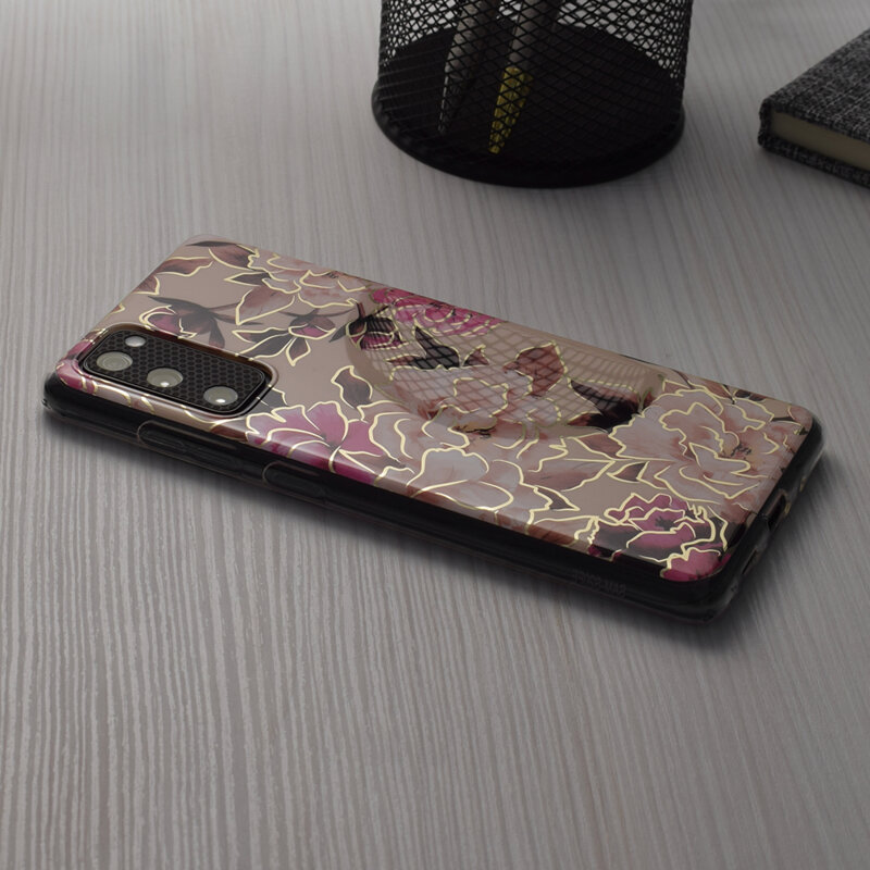 Husa Samsung Galaxy M22 Techsuit Marble, Mary Berry Nude