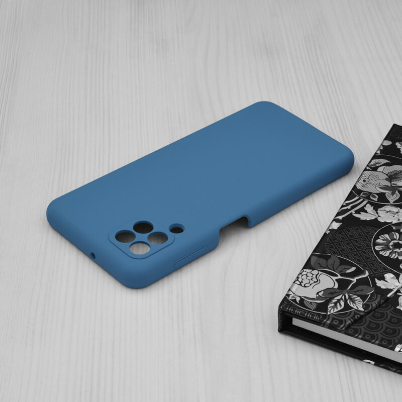 Husa Samsung Galaxy A22 4G Techsuit Soft Edge Silicone, albastru