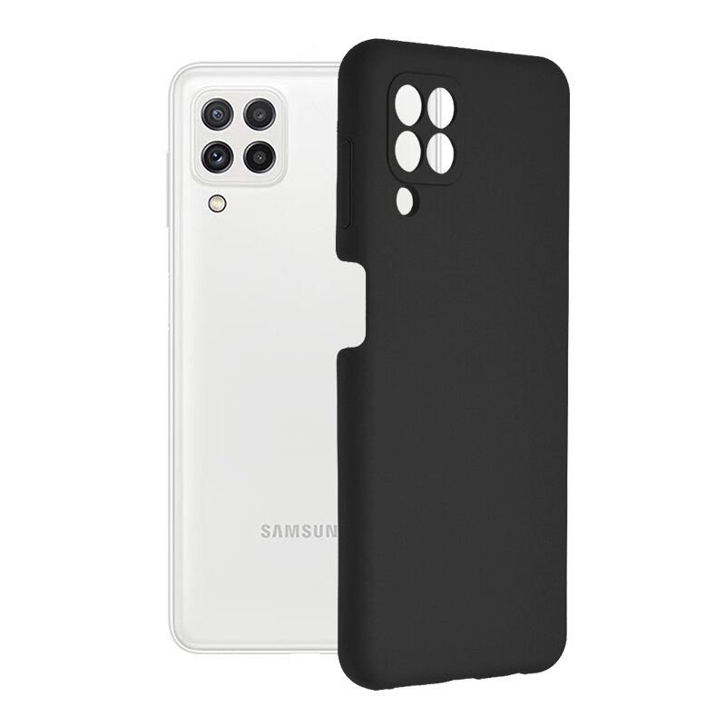 Husa Samsung Galaxy A22 4G Techsuit Soft Edge Silicone, negru