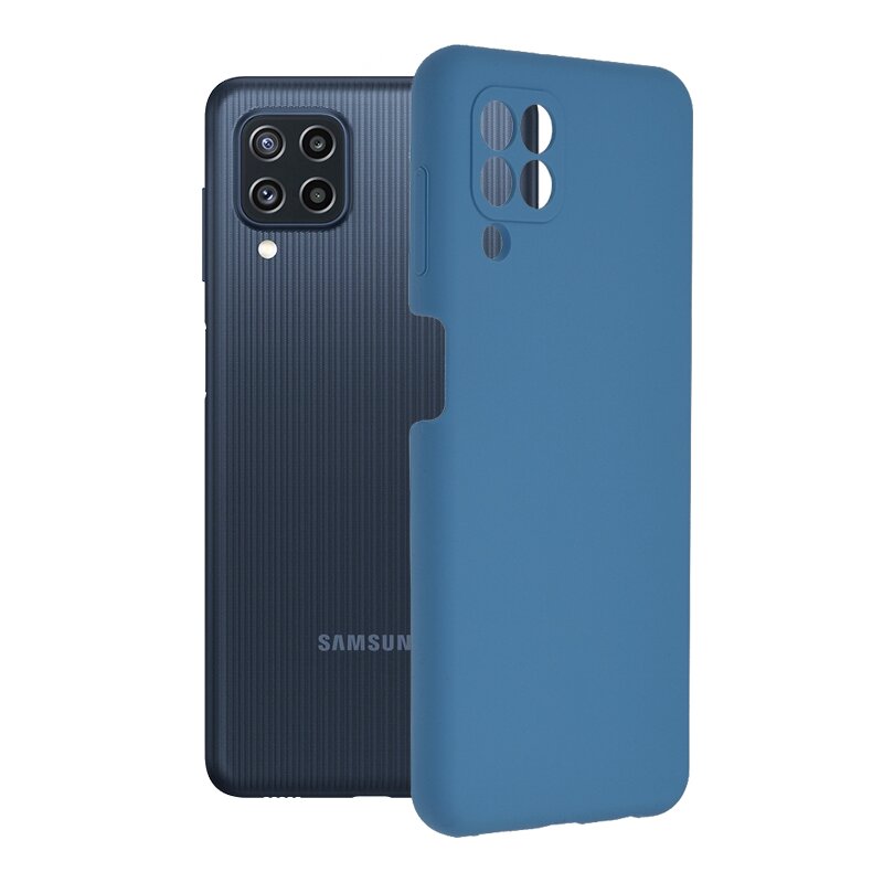 Husa Samsung Galaxy M22 Techsuit Soft Edge Silicone, albastru