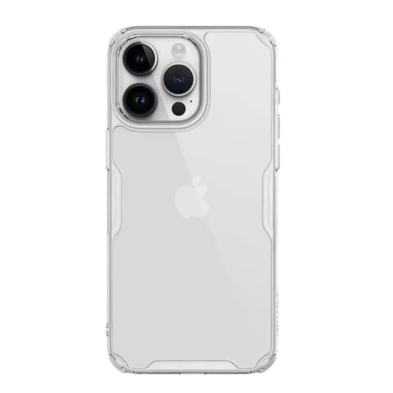 Husa iPhone 15 Pro Nillkin Nature PRO MagSafe, transparenta