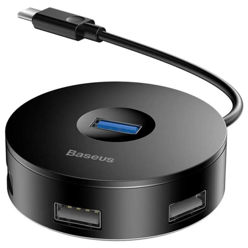 Docking station USB 3.0, hub Baseus, 10cm, negru, CAHUB-G01
