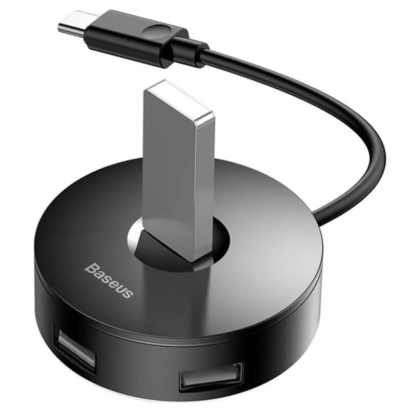 Docking station USB 3.0, hub Baseus, 10cm, negru, CAHUB-G01