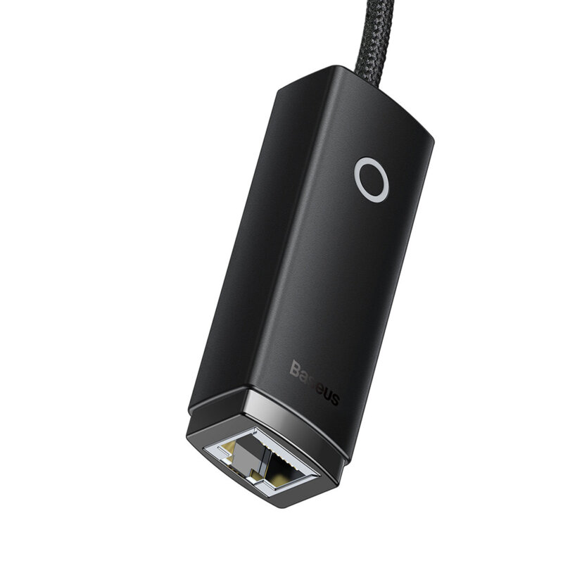 Adaptor internet RJ45 la USB LAN 100Mbps, Baseus, WKQX000001