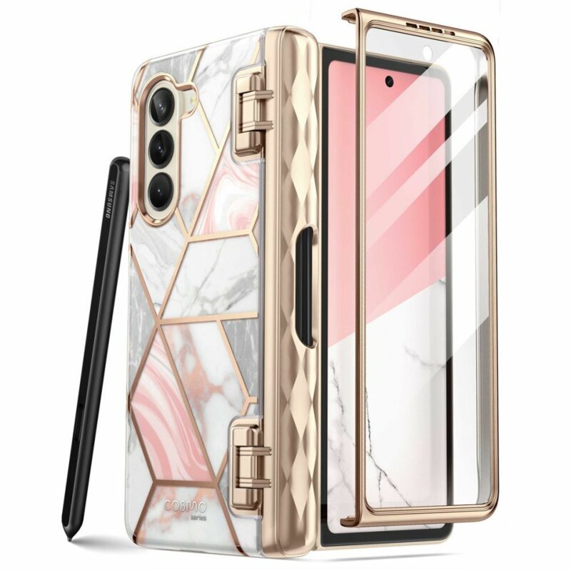 Husa Samsung Galaxy Z Fold5 I-Blason Cosmo, roz