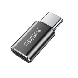 Adaptor OTG Type-C la Lightning Yesido GS22, 480Mbps, gri