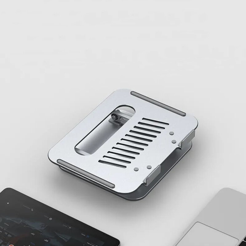 Suport laptop reglabil de birou Yesido LP05, argintiu