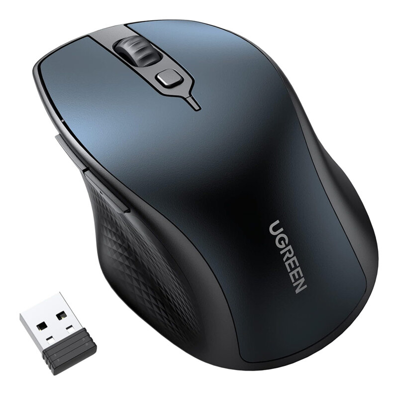 Mouse wireless pentru laptop, PC Ugreen, albastru, 15807