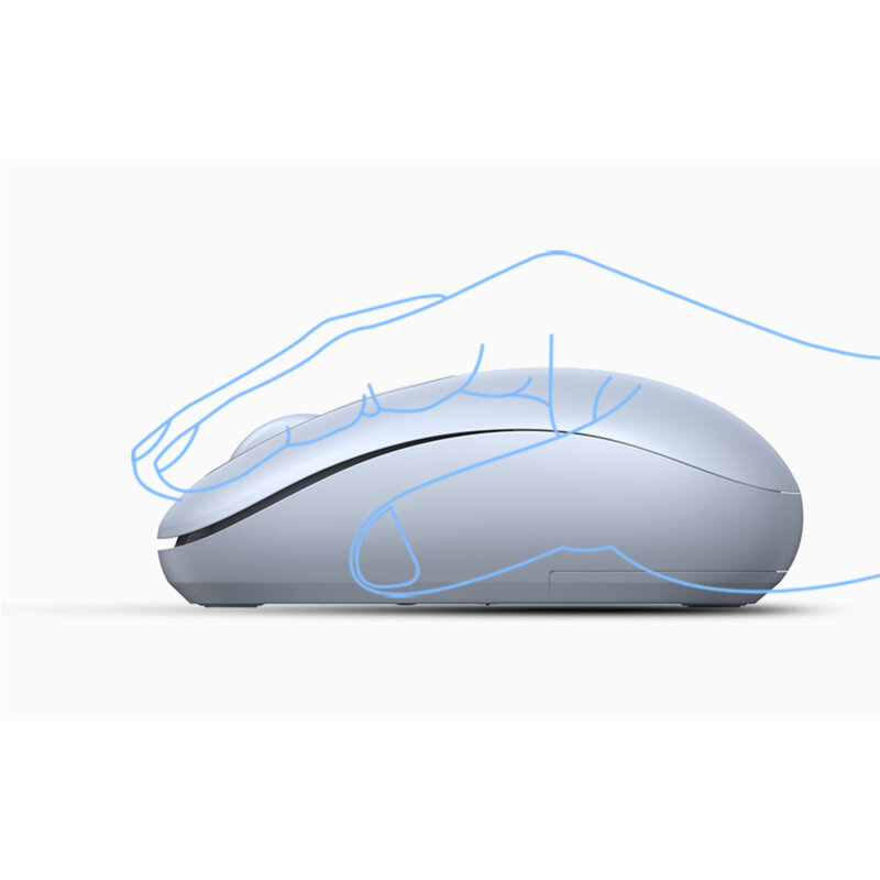 Mouse wireless pentru laptop, PC Ugreen, 2400DPI, bleu, 90671