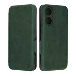 Husa 360° Oppo A78 4G Techsuit Safe Wallet Plus, verde