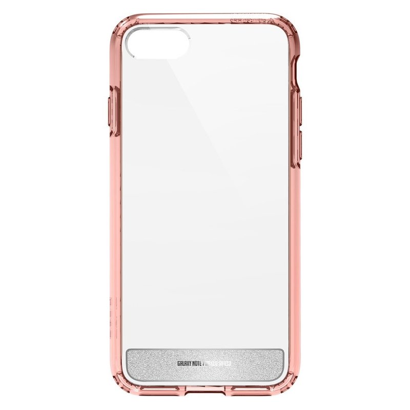 Husa Iphone 8 Obliq Naked Crystal Shield - Rose Gold