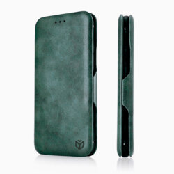 Husa 360° Motorola Edge (2023) Techsuit Safe Wallet Plus, verde