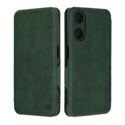 Husa 360° Oppo A58 5G Techsuit Safe Wallet Plus, verde
