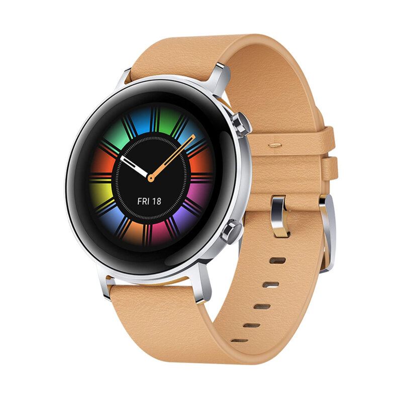Ceas smartwatch Huawei Watch GT 2 42mm original, bej, DAN-B19