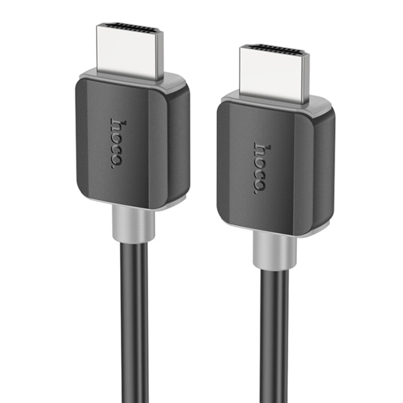 Cablu 4K HDMI HDTV2.0 tata la HDMI tata Hoco US08, 2m, negru