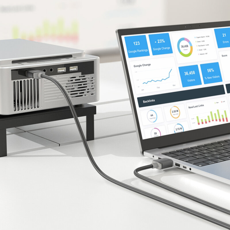 Cablu 4K HDMI HDTV2.0 tata la HDMI tata Hoco US08, 2m, negru