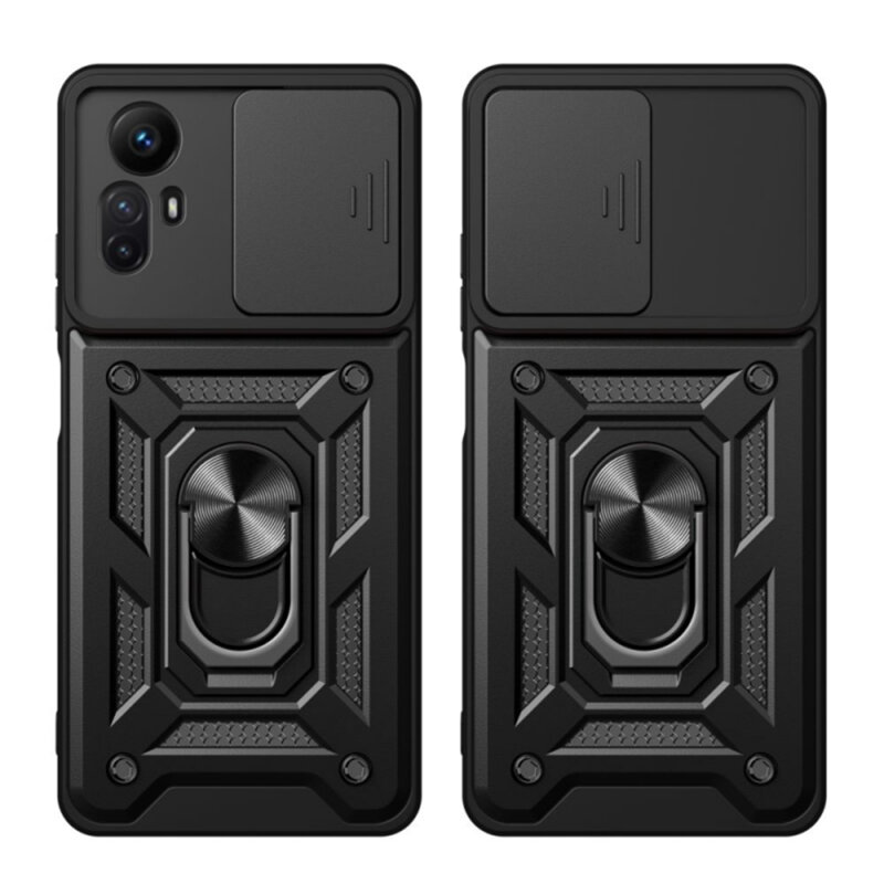 Husa Xiaomi Redmi Note 12S protectie camera Techsuit CamShield Series, negru