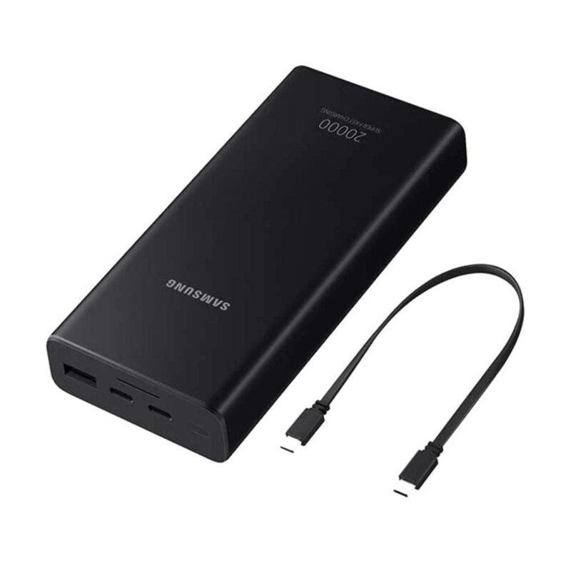 Acumulator extern Samsung 20000mAh, 2x USB-C PD25W, EB-P5300XJEGEU