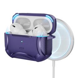 Husa Apple AirPods Pro 2 ESR Cyber Armor Tough HaloLock, mov