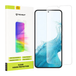 Folie sticla Samsung Galaxy S24 Techsuit Clear Vision Glass, transparenta