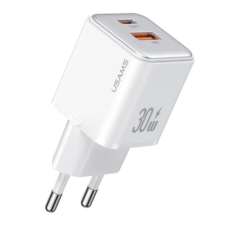 Incarcator priza/tableta USB, Type-C 30W Usams, alb, US-CC189