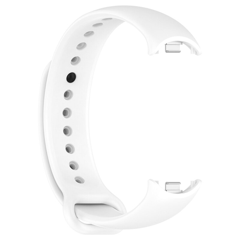 Bratara Xiaomi Mi Band 8 NFC Techsuit, alb, W014