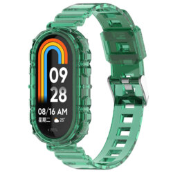 Bratara Xiaomi Mi Band 8 Techsuit, verde, W017