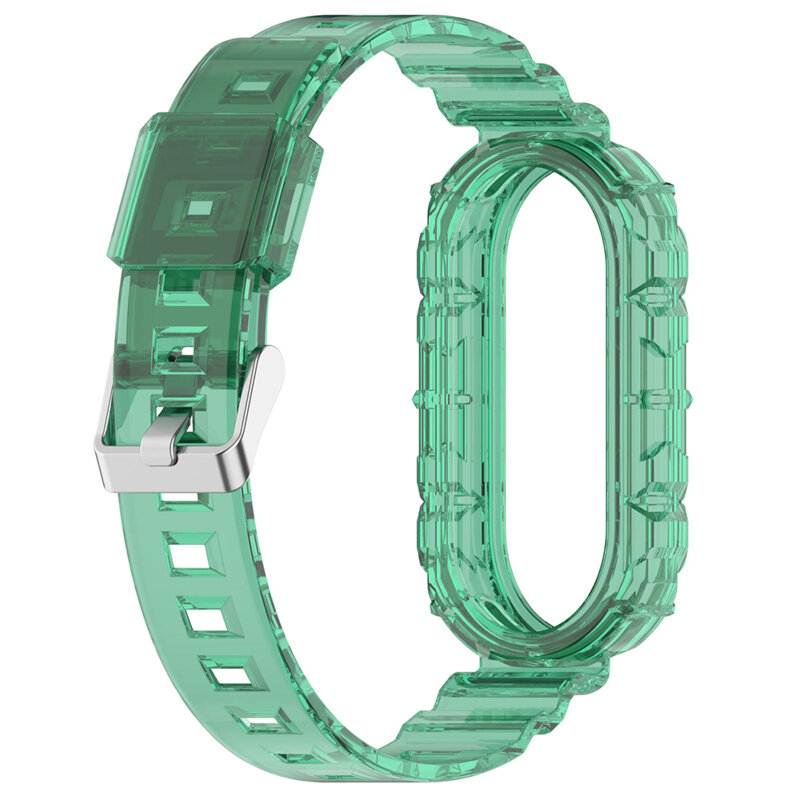 Bratara Xiaomi Mi Band 8 NFC Techsuit, verde, W017