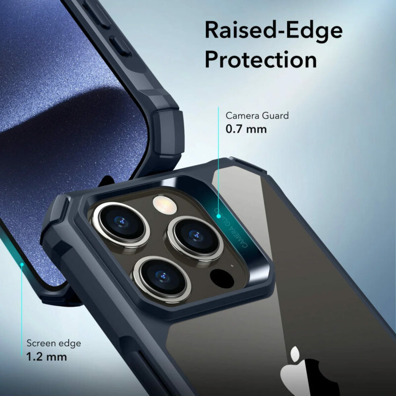 Husa iPhone 15 Pro ESR Air Armor, albastru