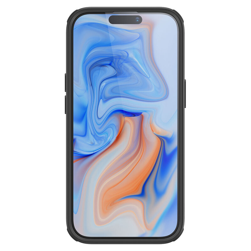 Husa iPhone 15 ESR Classic Hybrid HaloLock, negru frost