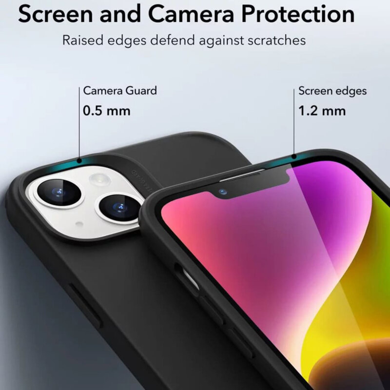 Husa iPhone 13 ESR Classic Hybrid HaloLock, negru