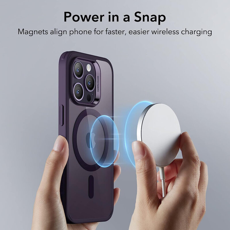 Husa iPhone 14 Pro ESR Classic Hybrid HaloLock, mov