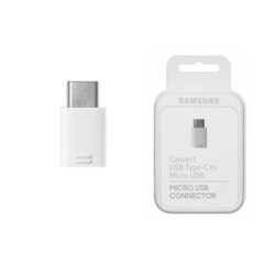 Convertor Samsung Type-C Micro-USB, alb, blister, EE-GN930BWEGWW