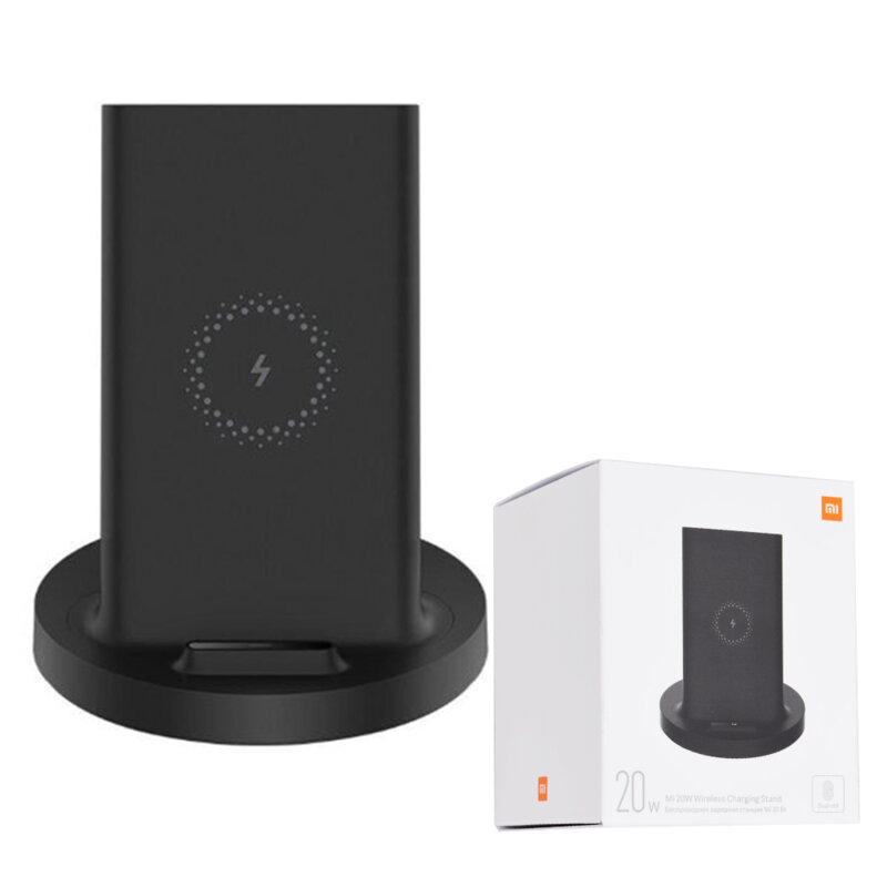 Incarcator Wireless Xiaomi 20W original Qi, negru, WPC02ZM