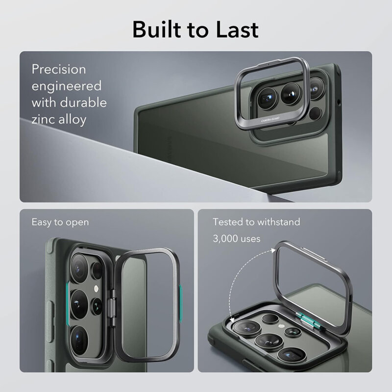Husa Samsung Galaxy S23 Ultra ESR Classic Kickstand, verde
