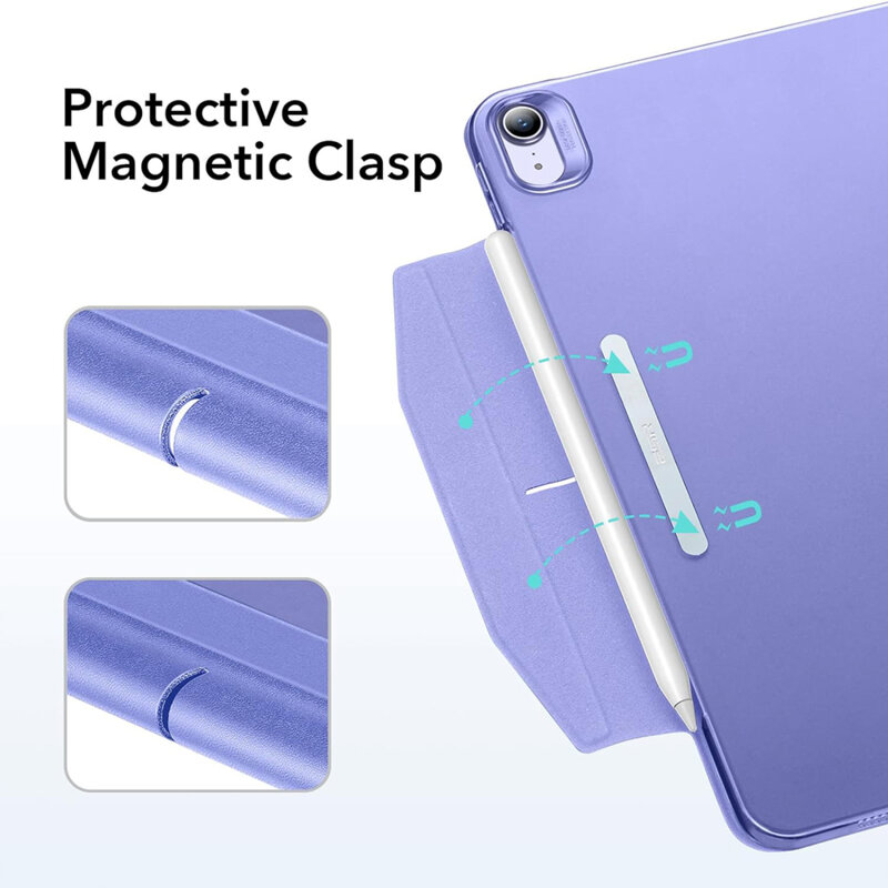 Husa iPad Air 5 (2022) ESR Ascend Trifold, Lavender