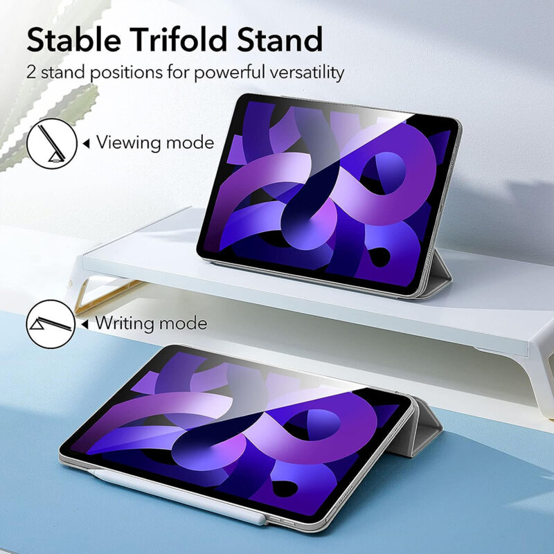 Husa iPad Air 5 (2022) ESR Rebound Magnetic, gri