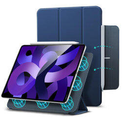 Husa iPad Air 5 (2022) ESR Rebound Magnetic, albastru
