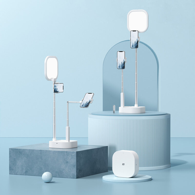 Suport dublu pentru telefon cu lumina LED Usams US-ZB240