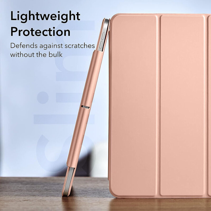 Husa iPad Pro 2018 11.0 A2013/A1934 ESR Rebound Magnetic, roz auriu